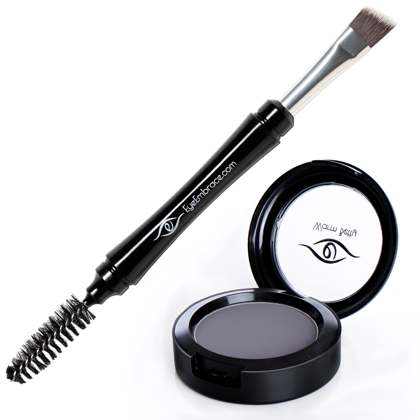 Eyebrow Powder and Pro Grip Angled Eyebrow Brush Bundle