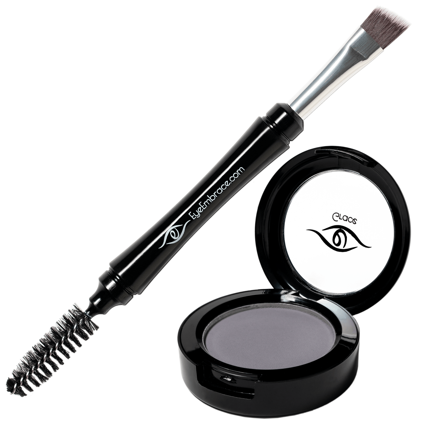 Eyebrow Powder and Pro Grip Angled Eyebrow Brush Bundle