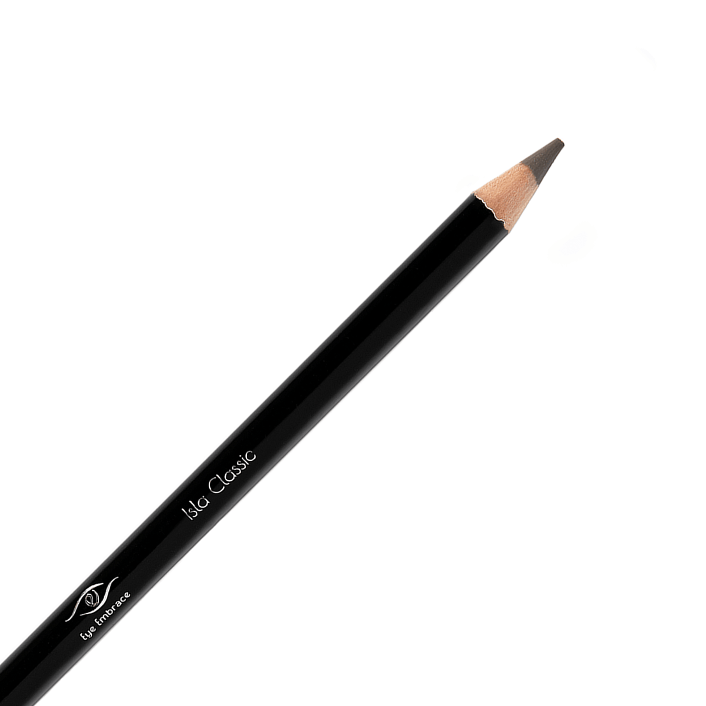 Classic Wooden Eyebrow Pencil with Sharpener and Spoolie Brush