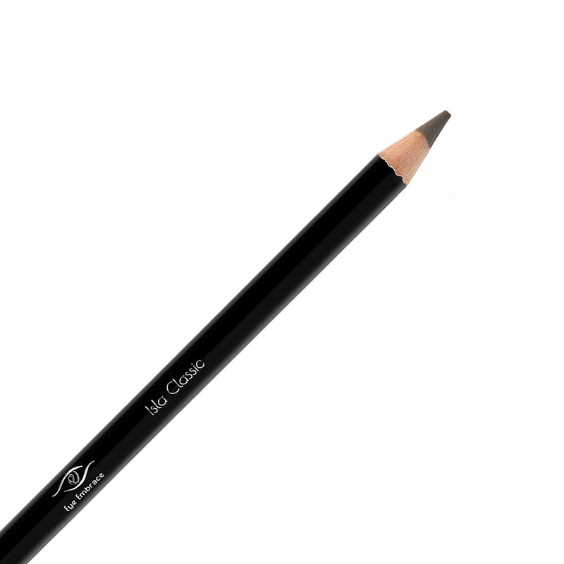 Classic Wooden Eyebrow Pencil with Spoolie: Isla Classic