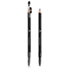 Eye Embrace Warm Betty Classic light gray eyebrow pencil. Double-ended wooden brow pencil sharpener on cap