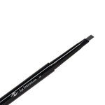 Eye Embrace Liz warm medium gray eyebrow pencil. Double-ended mechanical brow pencil diamond wedge tip