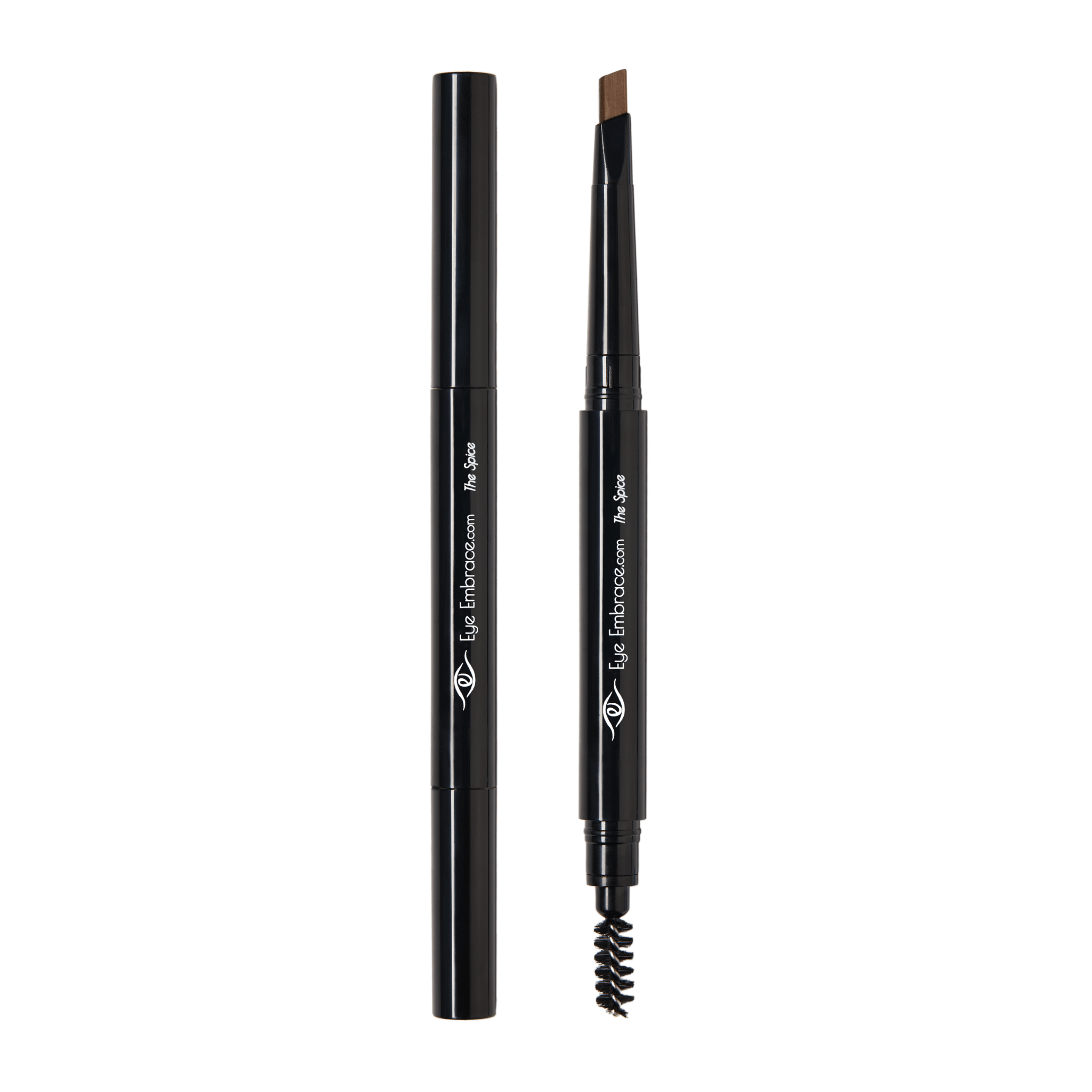 Eyebrow pencil with shop spoolie